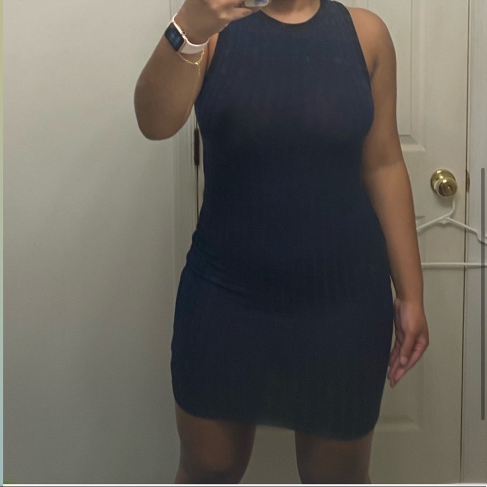 Forever21 Ribbed Mini Dress - Picture 4 of 4